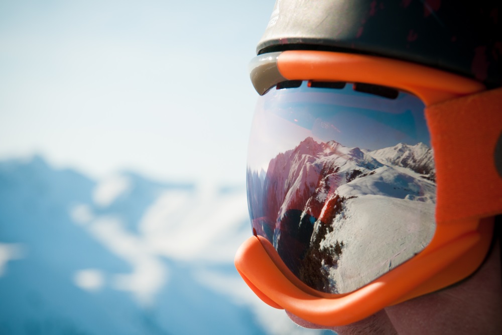 A mountain range reflected in the ski mask.jpg